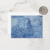 Blue Willow Chinoiserie Ginger Jars Jar Mitteilungskarte (Vorderseite/Rückseite Beispiel)