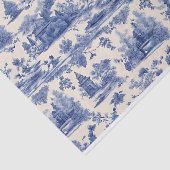 Blue Willow Decoupage Paper Seidenpapier (Ausschnitt)