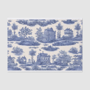 Blue Willow Decoupage Paper Seidenpapier