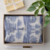 Blue Willow Decoupage Paper Seidenpapier (Geschenk)