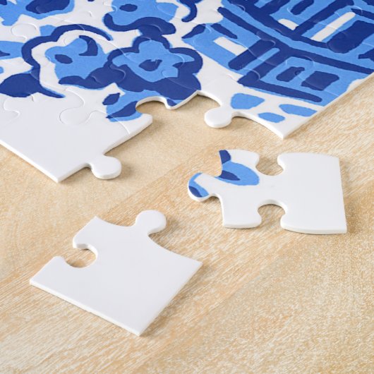 Blue Willow Design Puzzle (Seite)