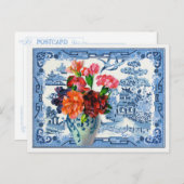 Blue Willow Greetings Postcard Postkarte (Vorne/Hinten)