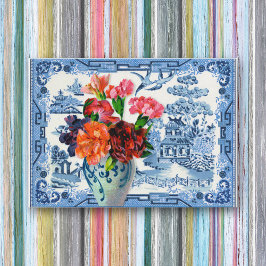 Blue Willow Greetings Visitenkarte