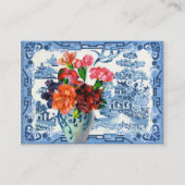 Blue Willow Greetings Visitenkarte (Vorderseite)