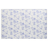 Blue Willow Kitty Cat Bad Toile Stoff (Fat Quarter (45,7 x 55,9 cm))