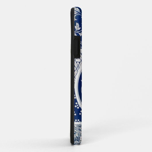 Blue Willow Ming Dynastie China Botanisch Case-Mate iPhone Hülle (Hinten/Rechts)