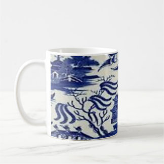 blue willow mug kaffeetasse