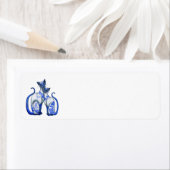 Blue Willow Siamese Cats (Insitu)