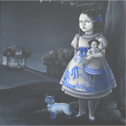 Blue Willow Sticker (Vorderseite)