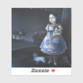 Blue Willow Sticker (Blatt)