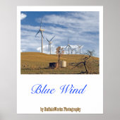 Blue Wind Poster (Vorne)