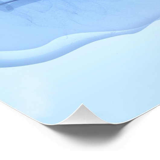 Blue window. poster (Ecke)