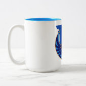 Blue Wing Alliance Coffee Mug  Zweifarbige Tasse (Links)