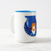 Blue Wing Alliance Coffee Mug  Zweifarbige Tasse (Vorderseite Links)