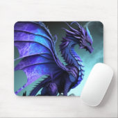 Blue Winged Dragon Mousepad (Mit Mouse)
