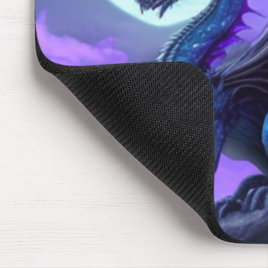 Blue Winged Dragon Mousepad (Ecke)