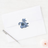 Blue Winged Dragon Sticker (Umschlag)