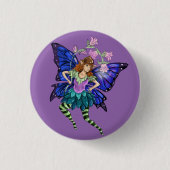 Blue Winged Pixie Button (Vorderseite)