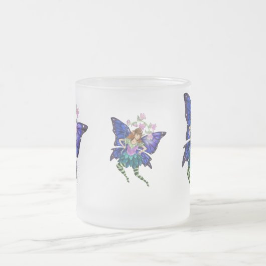 Blue Winged Pixie Mattglastasse (Mittel)