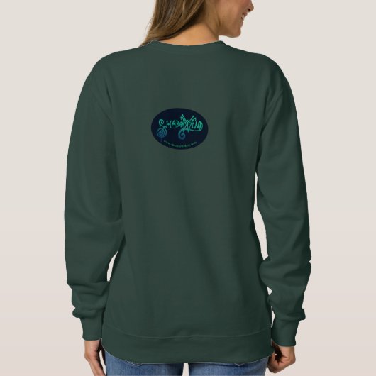 Blue Winged Pixie Sweatshirt (Rückseite)