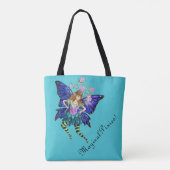 Blue Winged Pixie Tasche (Rückseite)