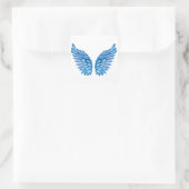 Blue Wings Sticker (Tasche)