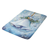 Blue Winter Bath Mat Badematte (Schrägansicht)