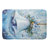Blue Winter Bath Mat Badematte (Vorderseite)