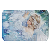 Blue Winter Bath Mat Badematte (Vorderseite)