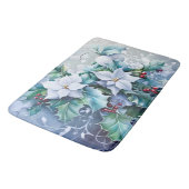 Blue Winter Bath Mat Badematte (Schrägansicht)