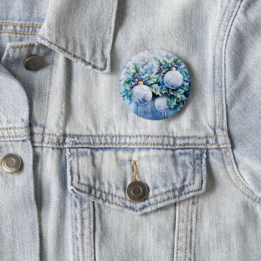 Blue Winter Button (Beispiel)