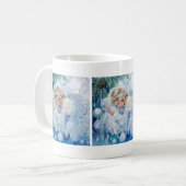 Blue Winter Coffee Tasse (Vorderseite Links)