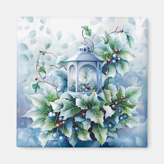 Blue Winter Magnet (Vorne)