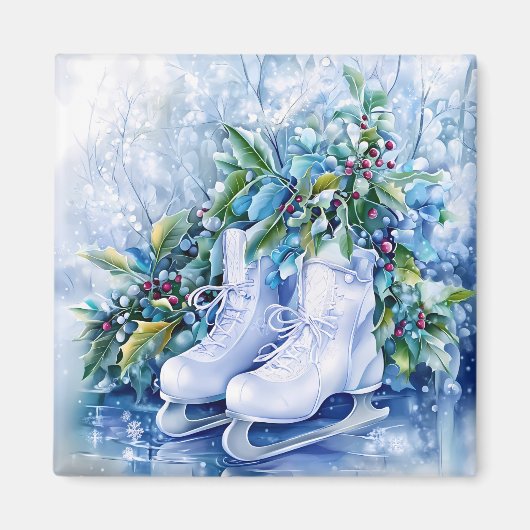Blue Winter Magnet (Vorne)