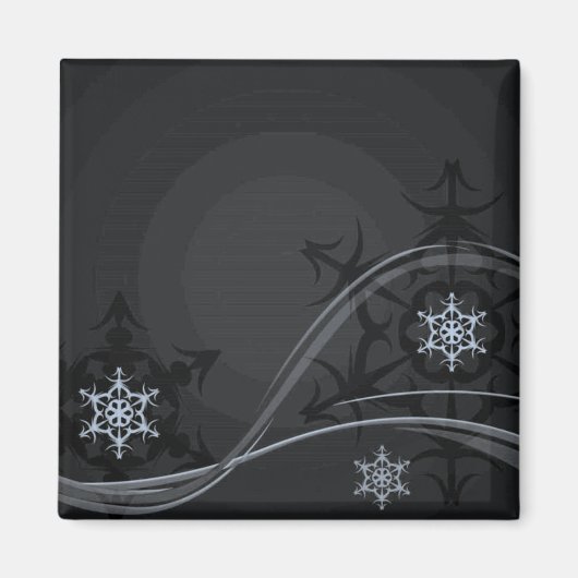 Blue Winter Magnet (Vorne)