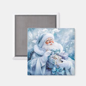 Blue Winter Magnet (Vorderseite/Rückseite)