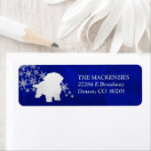 Blue Winter Maltese Rücksendeadresse (Insitu)