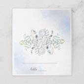 Blue Winter Platzkarte (Außenseite Aufgefaltet)