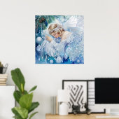 Blue Winter Poster (Heimbüro)