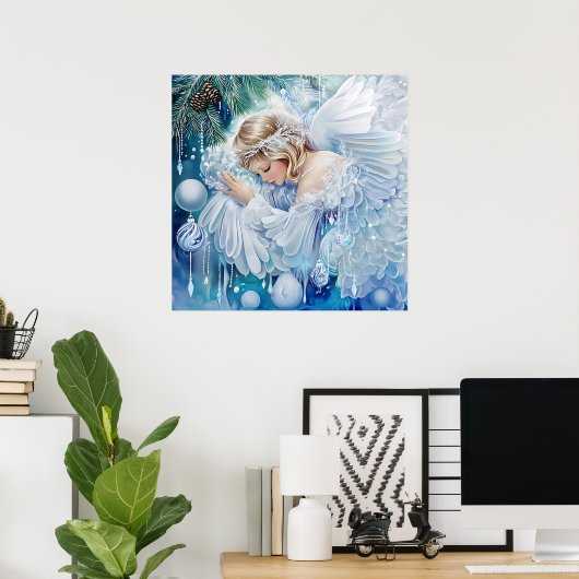 Blue Winter Poster (Heimbüro)