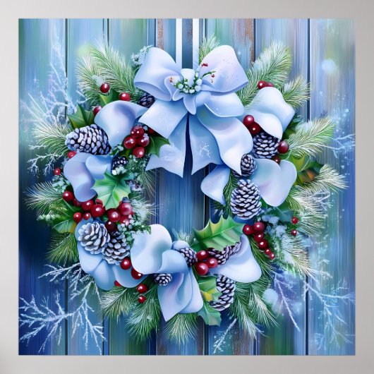 Blue Winter Poster (Vorne)
