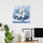 Blue Winter Poster (Heimbüro)