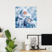 Blue Winter Poster (Heimbüro)
