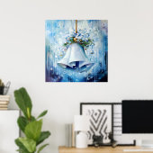 Blue Winter Poster (Heimbüro)