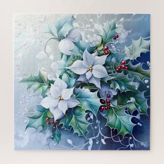 Blue Winter Puzzle (Vertikal)