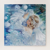 Blue Winter Puzzle (Horizontal)