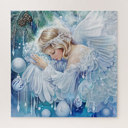 Blue Winter Puzzle (Vertikal)