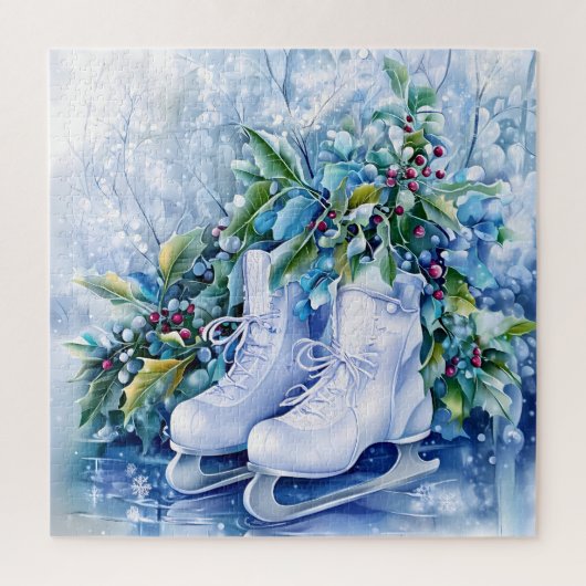 Blue Winter Puzzle (Vertikal)