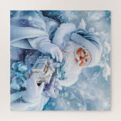 Blue Winter Puzzle (Horizontal)