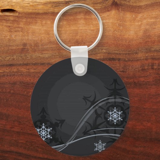 Blue Winter Schlüsselanhänger (Vorderseite)